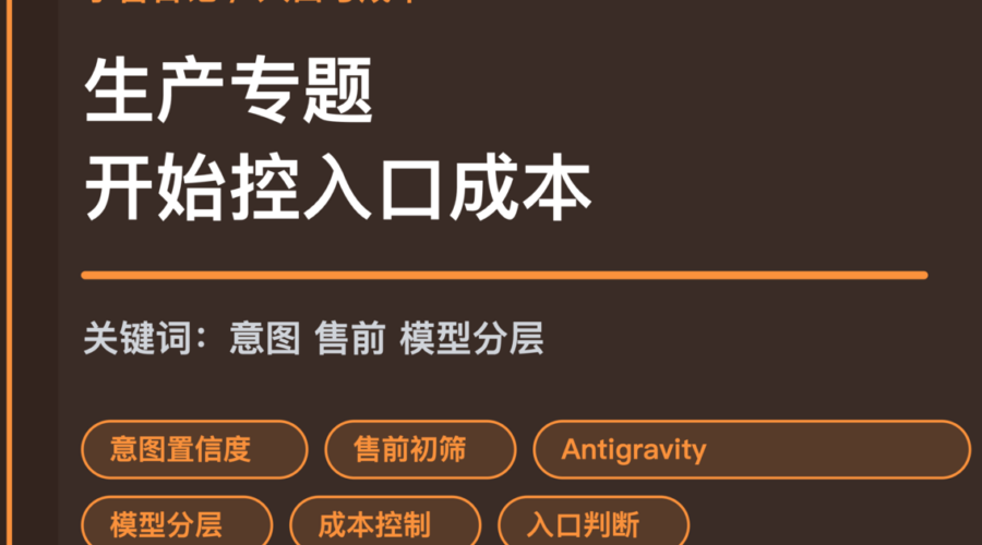小智日记意图置信度售前初筛和模型分层封面图，包含 Agent 入口判断、Google Antigravity CLI 和 OpenClaw 等中文关键词