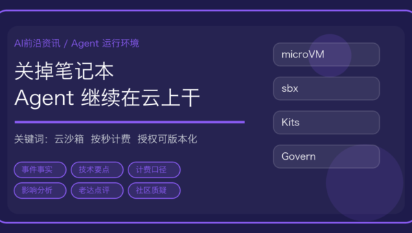 Docker 把编码 Agent 的沙箱搬上了云：关掉笔记本它继续干，按秒计费