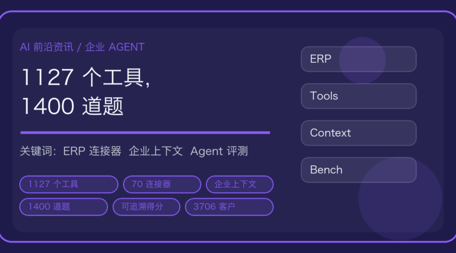 金蝶灵基接上 ERP：1127 个工具、1400 道题，企业 Agent 开始算「干完没干对」